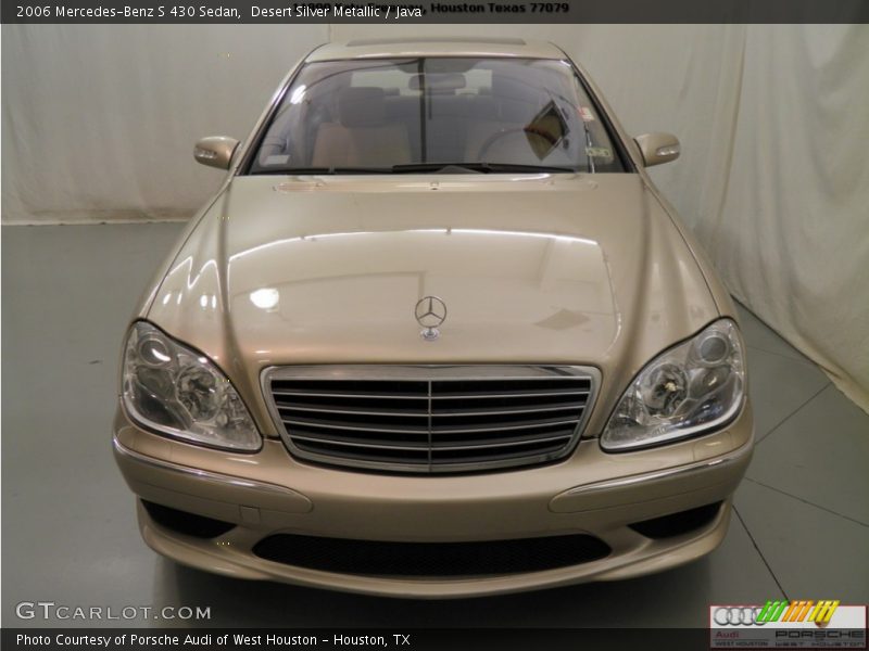 Desert Silver Metallic / Java 2006 Mercedes-Benz S 430 Sedan