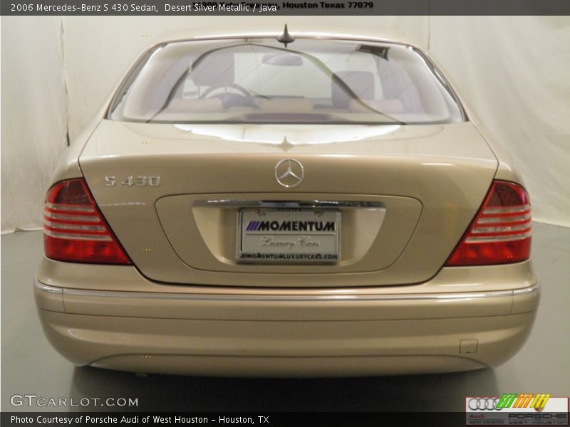 Desert Silver Metallic / Java 2006 Mercedes-Benz S 430 Sedan