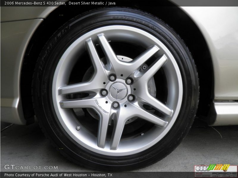 Desert Silver Metallic / Java 2006 Mercedes-Benz S 430 Sedan