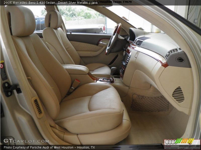 Desert Silver Metallic / Java 2006 Mercedes-Benz S 430 Sedan