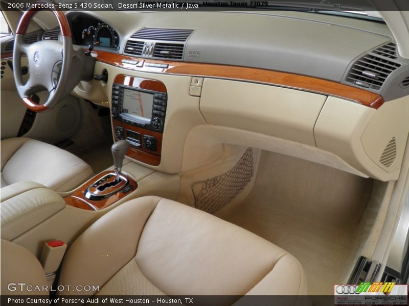 Desert Silver Metallic / Java 2006 Mercedes-Benz S 430 Sedan