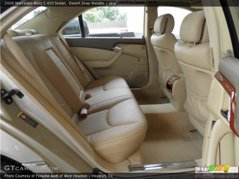 Desert Silver Metallic / Java 2006 Mercedes-Benz S 430 Sedan