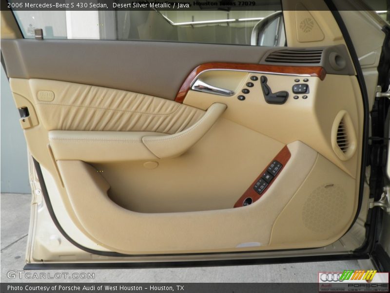 Desert Silver Metallic / Java 2006 Mercedes-Benz S 430 Sedan