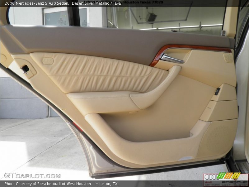 Desert Silver Metallic / Java 2006 Mercedes-Benz S 430 Sedan
