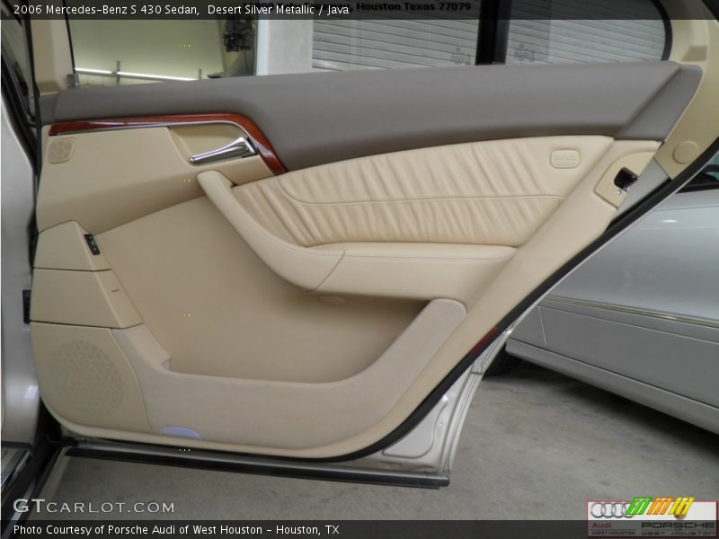 Desert Silver Metallic / Java 2006 Mercedes-Benz S 430 Sedan
