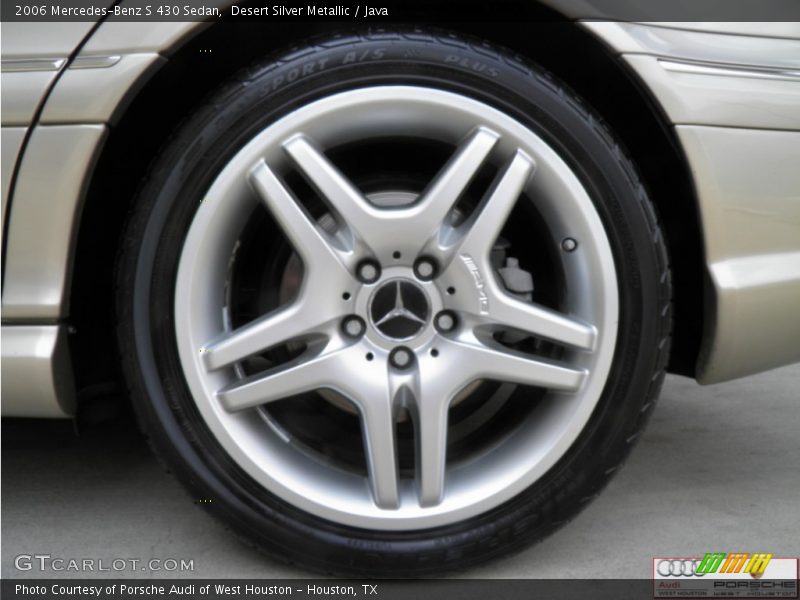 Desert Silver Metallic / Java 2006 Mercedes-Benz S 430 Sedan