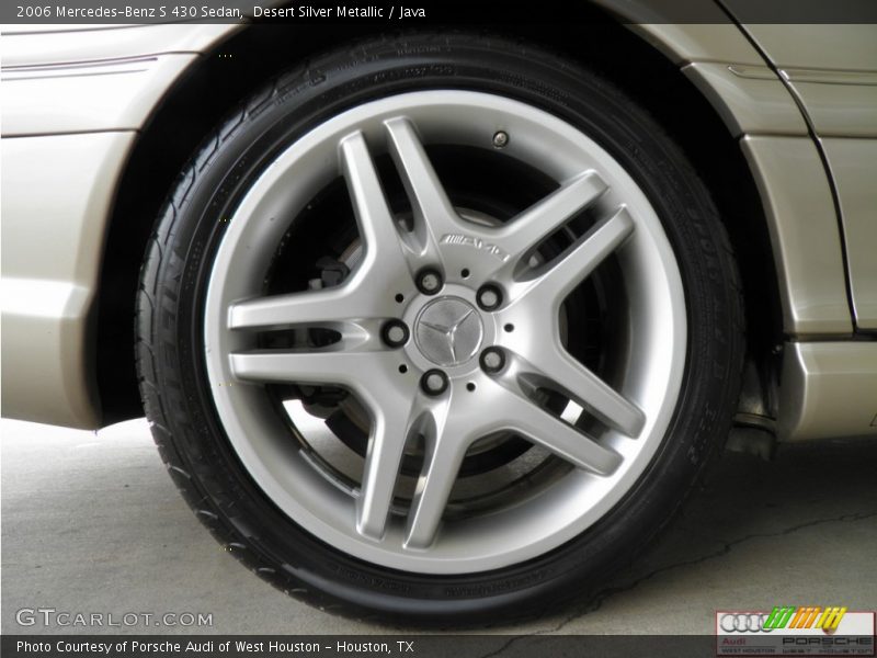 Desert Silver Metallic / Java 2006 Mercedes-Benz S 430 Sedan