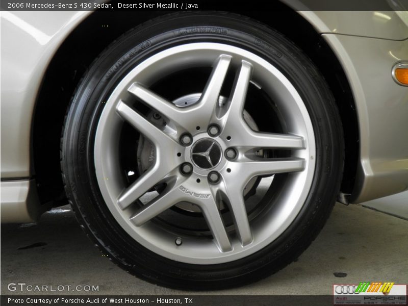 Desert Silver Metallic / Java 2006 Mercedes-Benz S 430 Sedan
