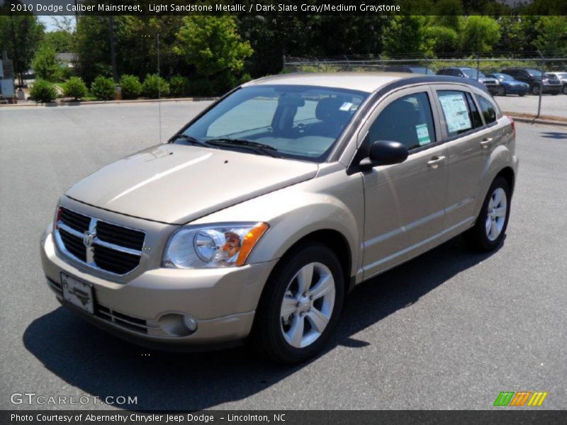Light Sandstone Metallic / Dark Slate Gray/Medium Graystone 2010 Dodge Caliber Mainstreet
