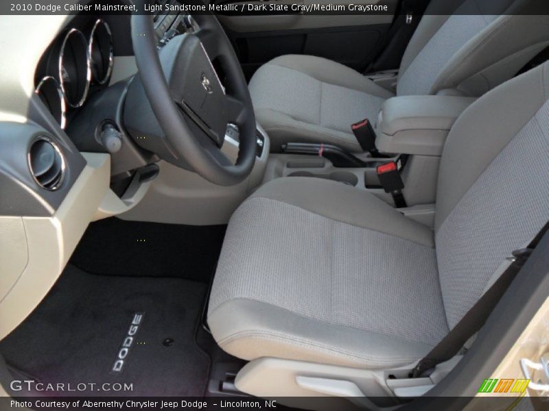 Light Sandstone Metallic / Dark Slate Gray/Medium Graystone 2010 Dodge Caliber Mainstreet