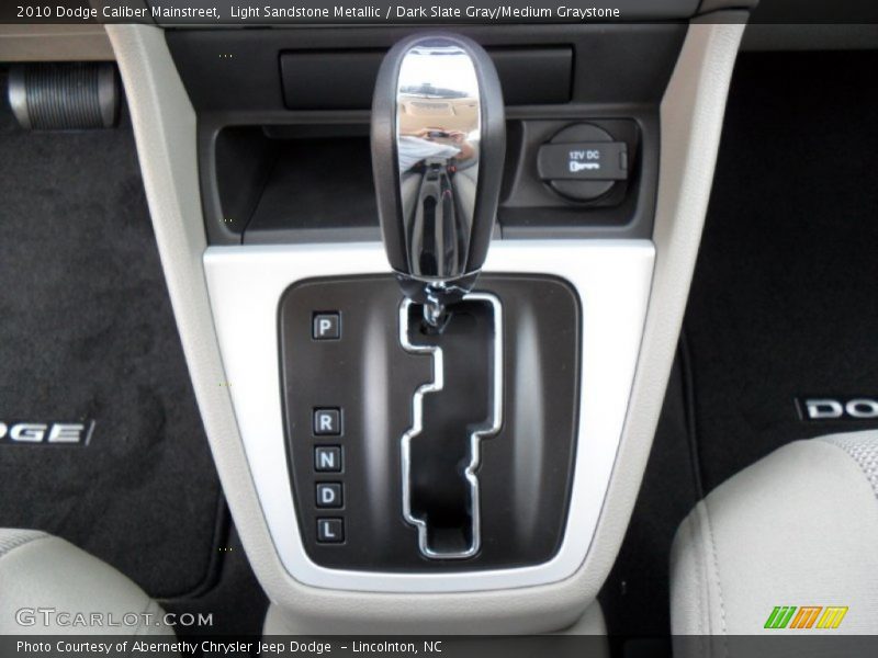 Light Sandstone Metallic / Dark Slate Gray/Medium Graystone 2010 Dodge Caliber Mainstreet
