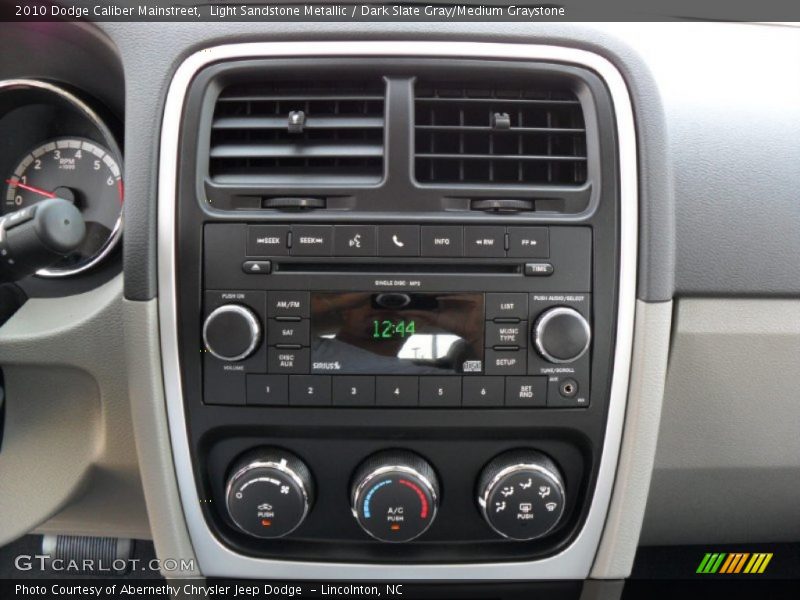 Light Sandstone Metallic / Dark Slate Gray/Medium Graystone 2010 Dodge Caliber Mainstreet