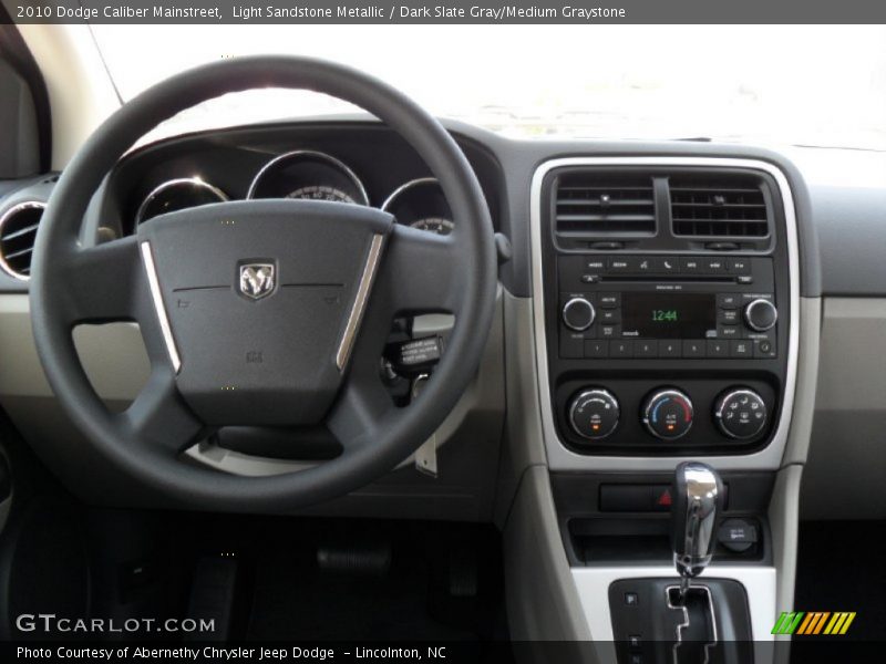 Light Sandstone Metallic / Dark Slate Gray/Medium Graystone 2010 Dodge Caliber Mainstreet