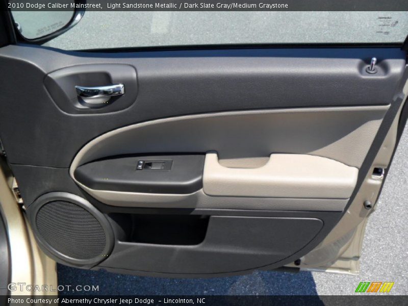 Light Sandstone Metallic / Dark Slate Gray/Medium Graystone 2010 Dodge Caliber Mainstreet