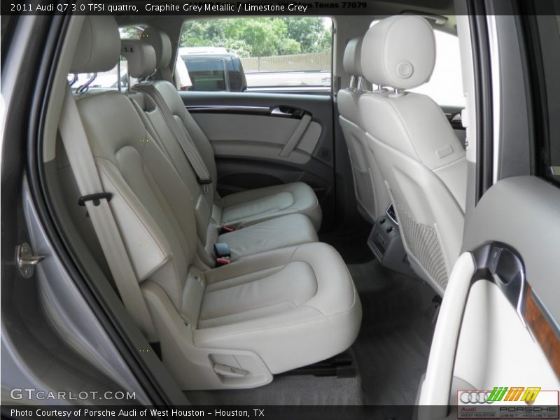 Graphite Grey Metallic / Limestone Grey 2011 Audi Q7 3.0 TFSI quattro