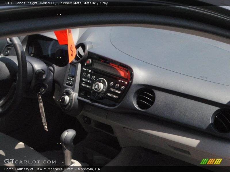 Polished Metal Metallic / Gray 2010 Honda Insight Hybrid LX