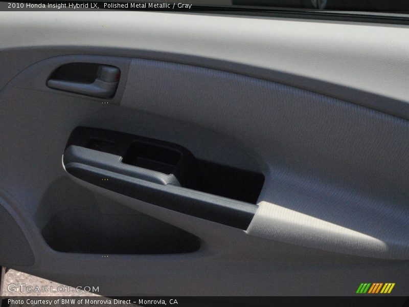 Polished Metal Metallic / Gray 2010 Honda Insight Hybrid LX