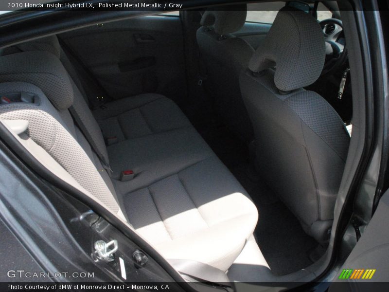 Polished Metal Metallic / Gray 2010 Honda Insight Hybrid LX