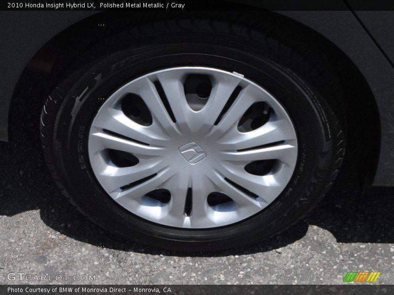 Polished Metal Metallic / Gray 2010 Honda Insight Hybrid LX