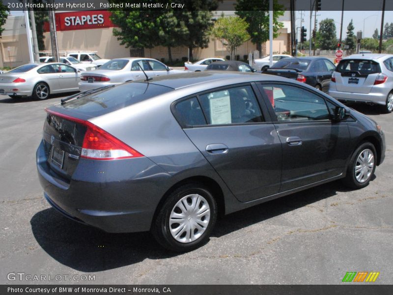 Polished Metal Metallic / Gray 2010 Honda Insight Hybrid LX