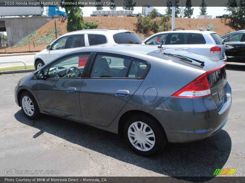 Polished Metal Metallic / Gray 2010 Honda Insight Hybrid LX