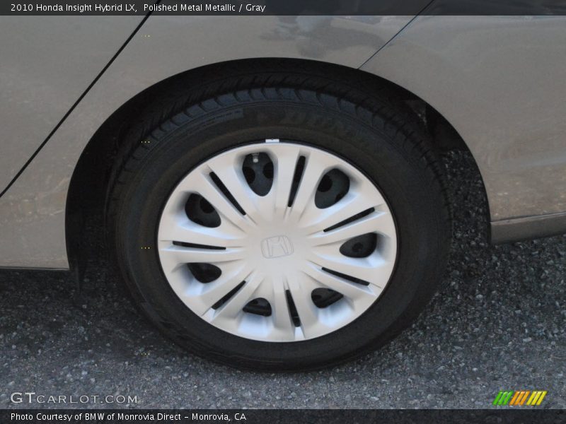 Polished Metal Metallic / Gray 2010 Honda Insight Hybrid LX