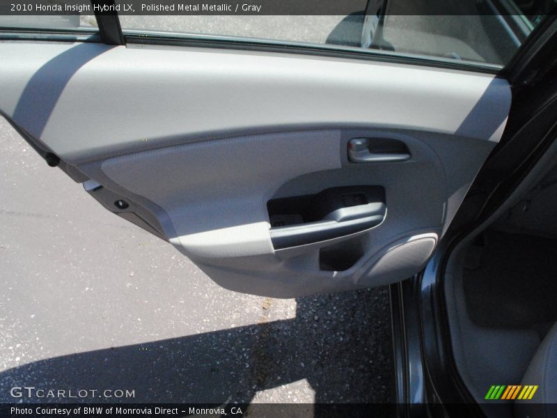 Polished Metal Metallic / Gray 2010 Honda Insight Hybrid LX