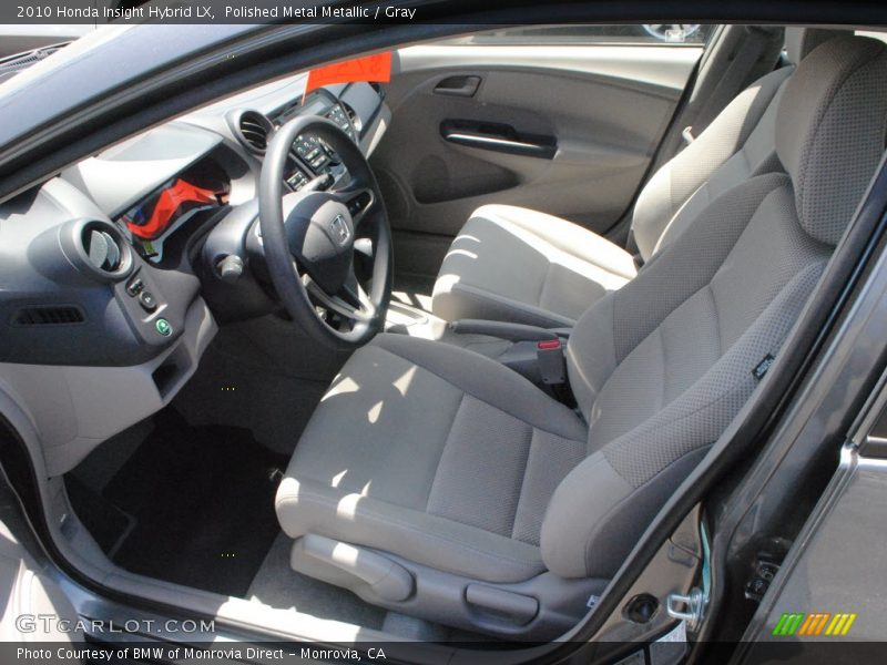 Polished Metal Metallic / Gray 2010 Honda Insight Hybrid LX