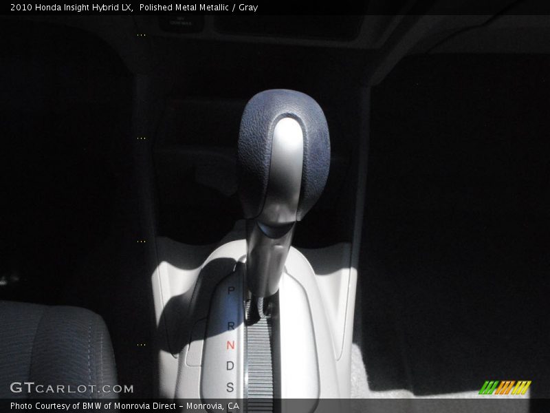 Polished Metal Metallic / Gray 2010 Honda Insight Hybrid LX