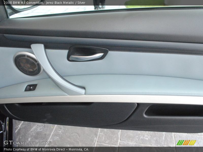Jerez Black Metallic / Silver 2008 BMW M3 Convertible