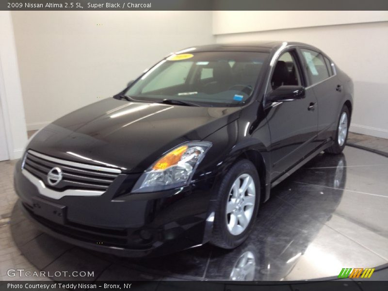 Super Black / Charcoal 2009 Nissan Altima 2.5 SL