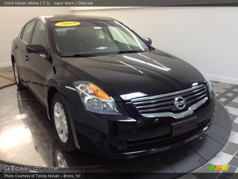 Super Black / Charcoal 2009 Nissan Altima 2.5 SL