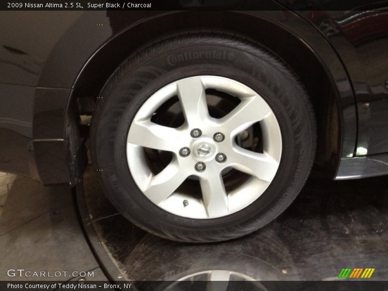 Super Black / Charcoal 2009 Nissan Altima 2.5 SL