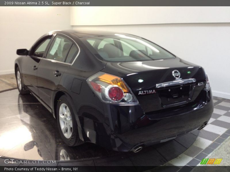 Super Black / Charcoal 2009 Nissan Altima 2.5 SL