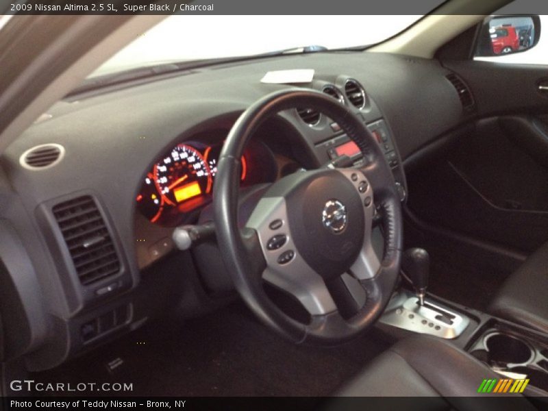 Super Black / Charcoal 2009 Nissan Altima 2.5 SL