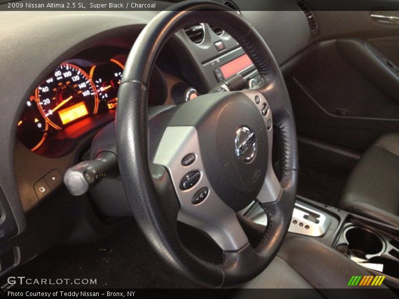 Super Black / Charcoal 2009 Nissan Altima 2.5 SL