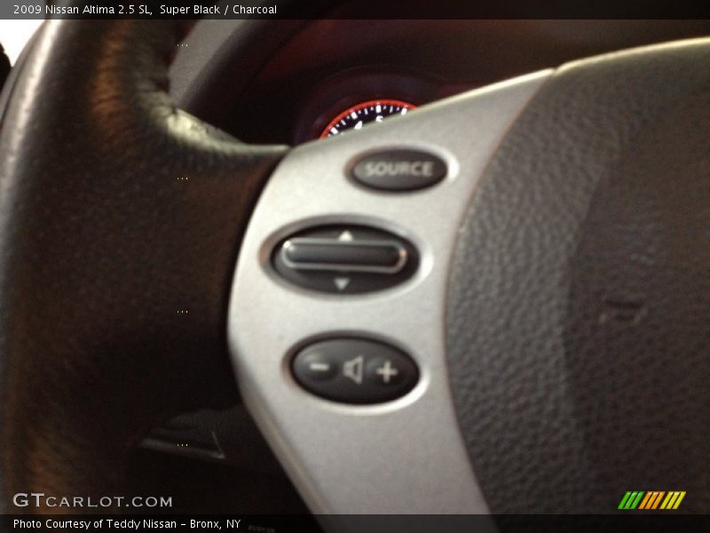 Super Black / Charcoal 2009 Nissan Altima 2.5 SL