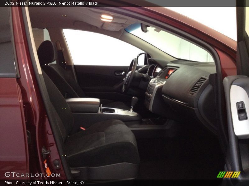 Merlot Metallic / Black 2009 Nissan Murano S AWD