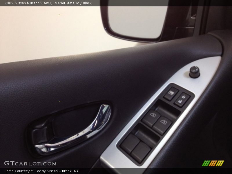 Merlot Metallic / Black 2009 Nissan Murano S AWD