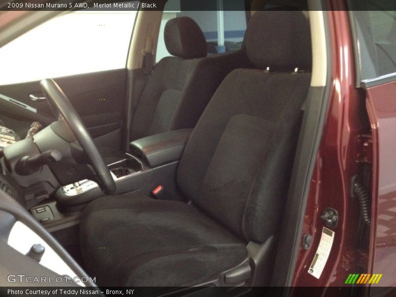 Merlot Metallic / Black 2009 Nissan Murano S AWD
