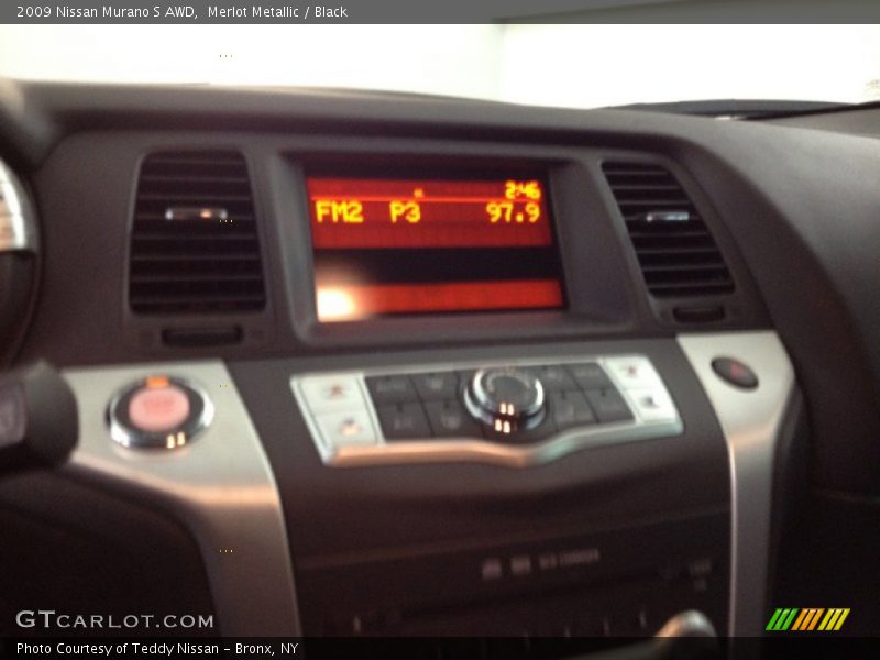 Merlot Metallic / Black 2009 Nissan Murano S AWD