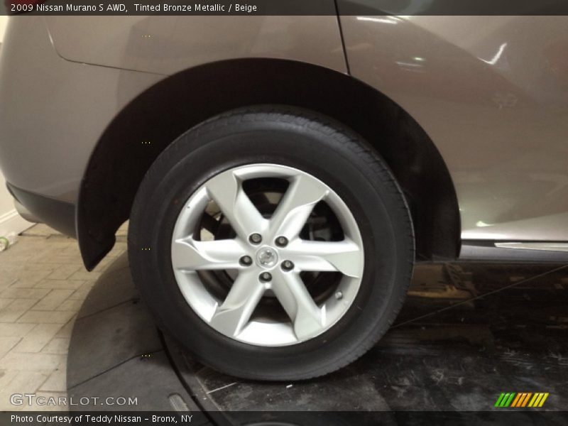 Tinted Bronze Metallic / Beige 2009 Nissan Murano S AWD