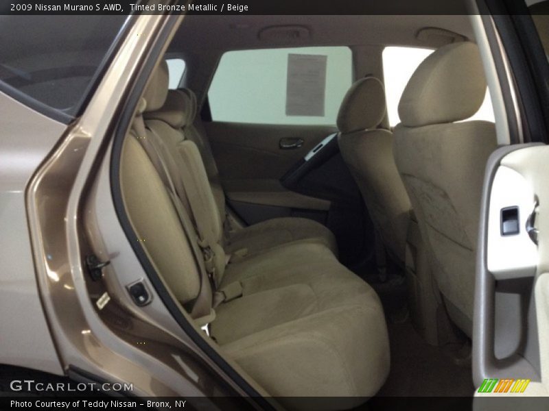 Tinted Bronze Metallic / Beige 2009 Nissan Murano S AWD