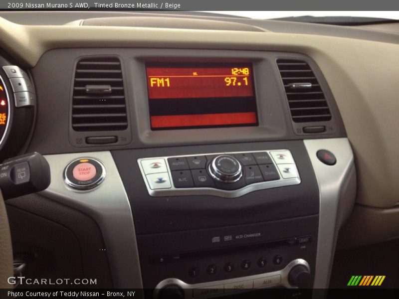 Tinted Bronze Metallic / Beige 2009 Nissan Murano S AWD