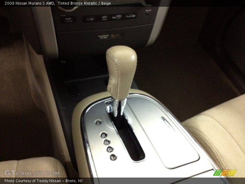 Tinted Bronze Metallic / Beige 2009 Nissan Murano S AWD