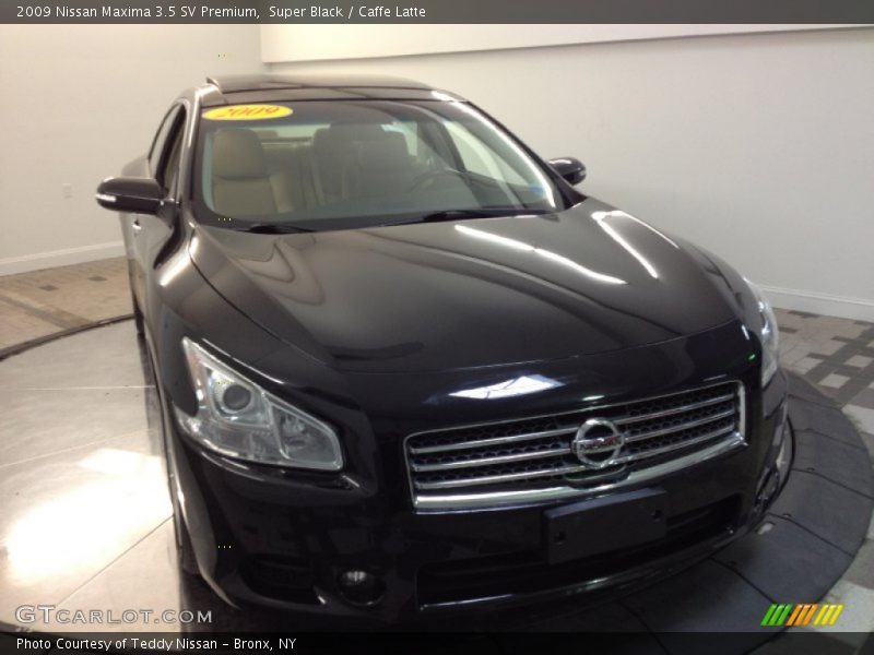Super Black / Caffe Latte 2009 Nissan Maxima 3.5 SV Premium
