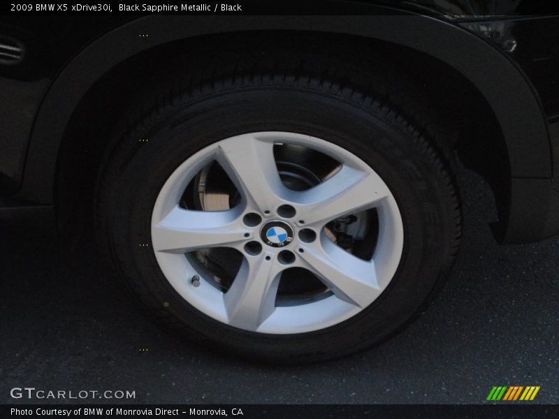 Black Sapphire Metallic / Black 2009 BMW X5 xDrive30i