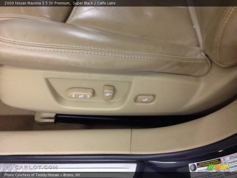 Super Black / Caffe Latte 2009 Nissan Maxima 3.5 SV Premium