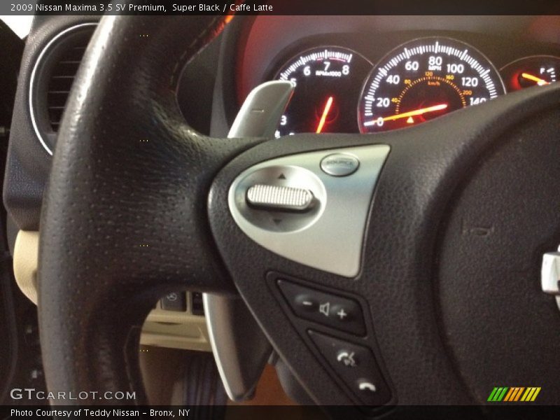 Super Black / Caffe Latte 2009 Nissan Maxima 3.5 SV Premium