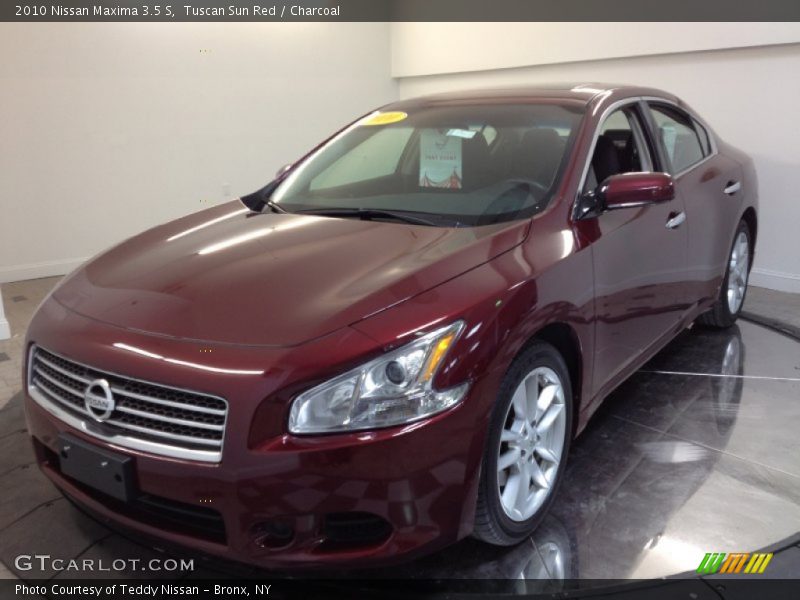 Tuscan Sun Red / Charcoal 2010 Nissan Maxima 3.5 S